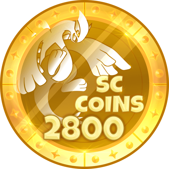 2800 SC Coins